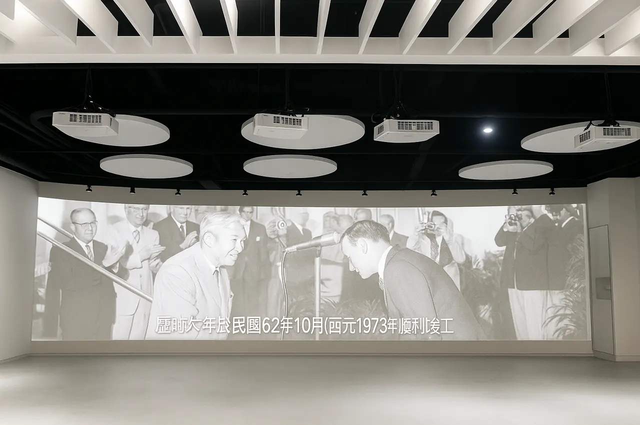 曾文水庫永續館|銳思整合設計投影融合工程展示