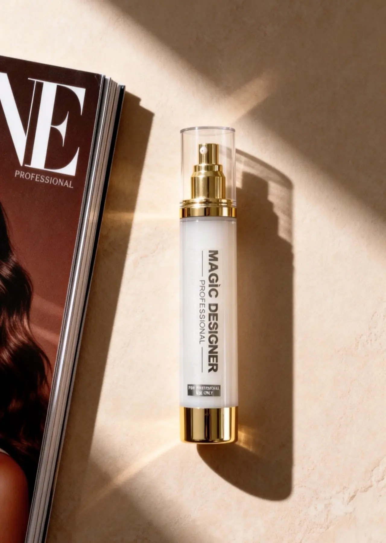 免沖洗護髮小金瓶,日常修護髮絲並提升柔順與光澤感