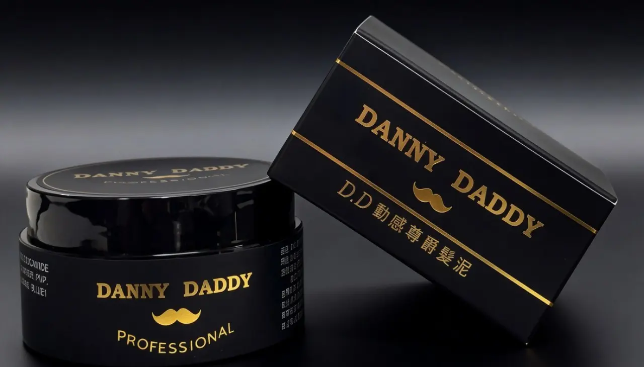 Danny Daddy動感尊爵髮泥 非土質地高塑形力的沙龍等級造型髮品