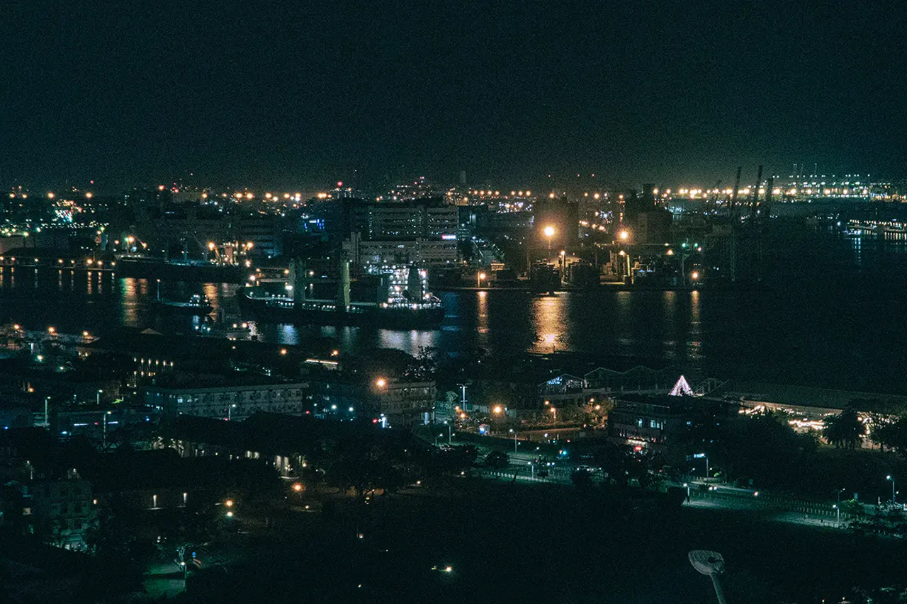 壽山｜高雄港夜景
